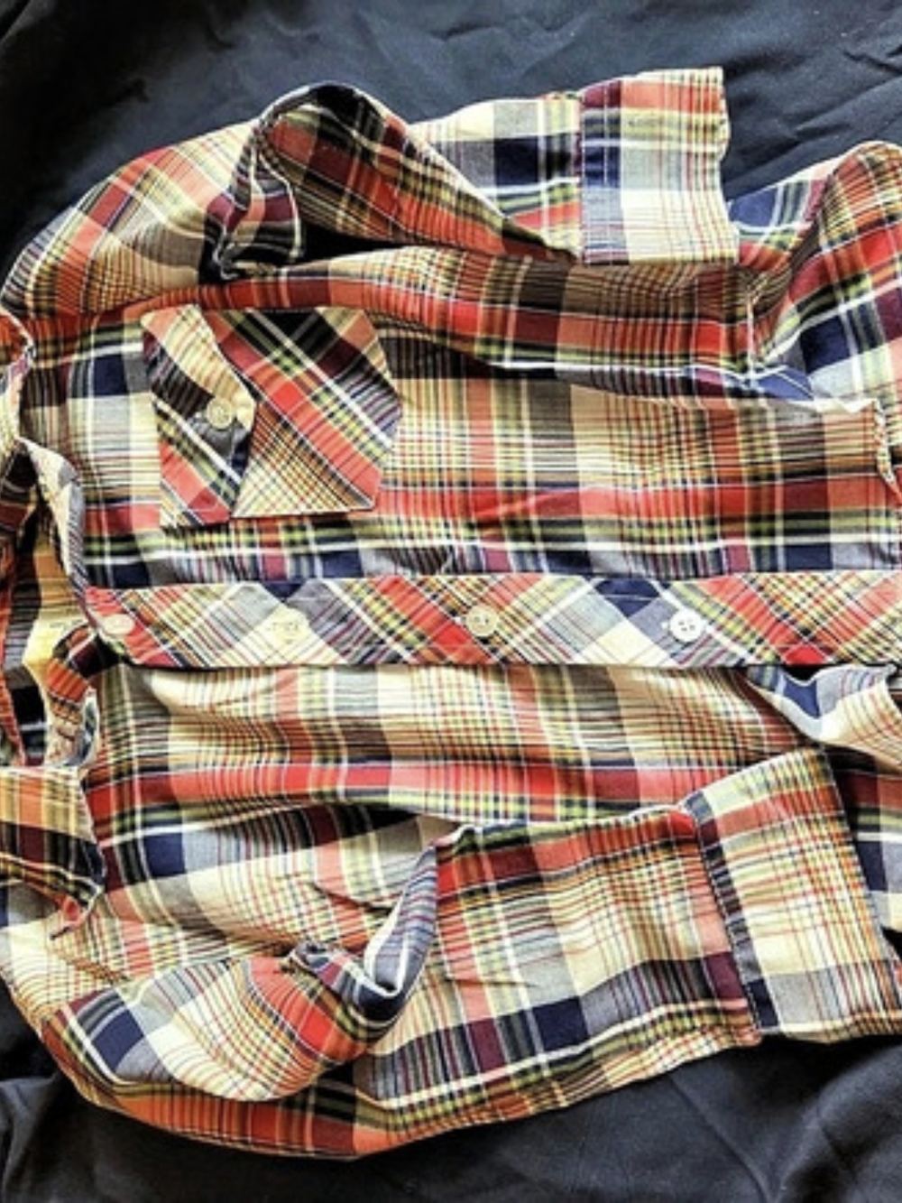 Youth Park Plaid Button Down